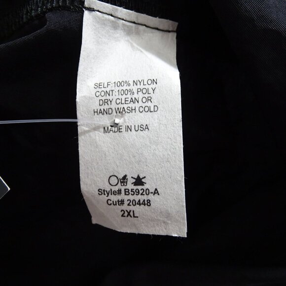 Frou Frou Georgetta Zip Front Vest Frock Black White Polka Dot Women Size 2X NEW - Picture 6 of 8